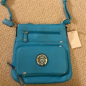 Blue Crossbody Bag